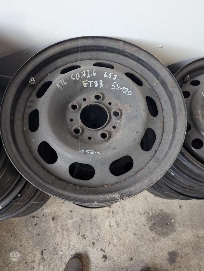 BMW, стальные штампованные диски, R16