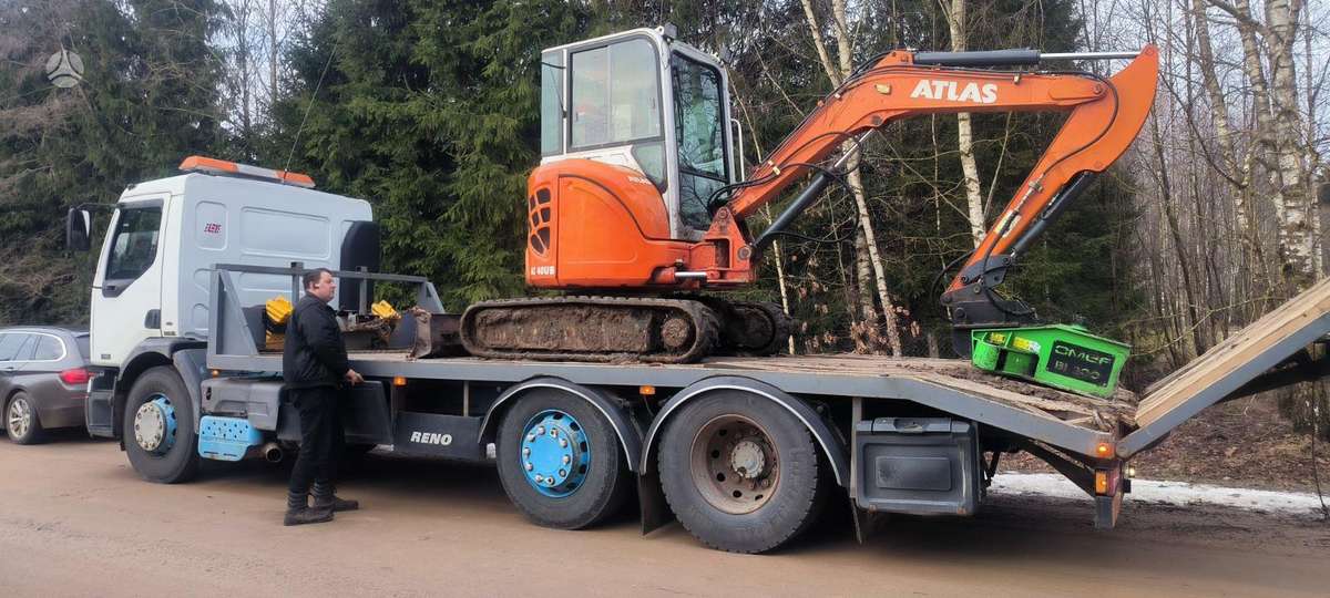 Atlas AC40UB, мини-экскаваторы