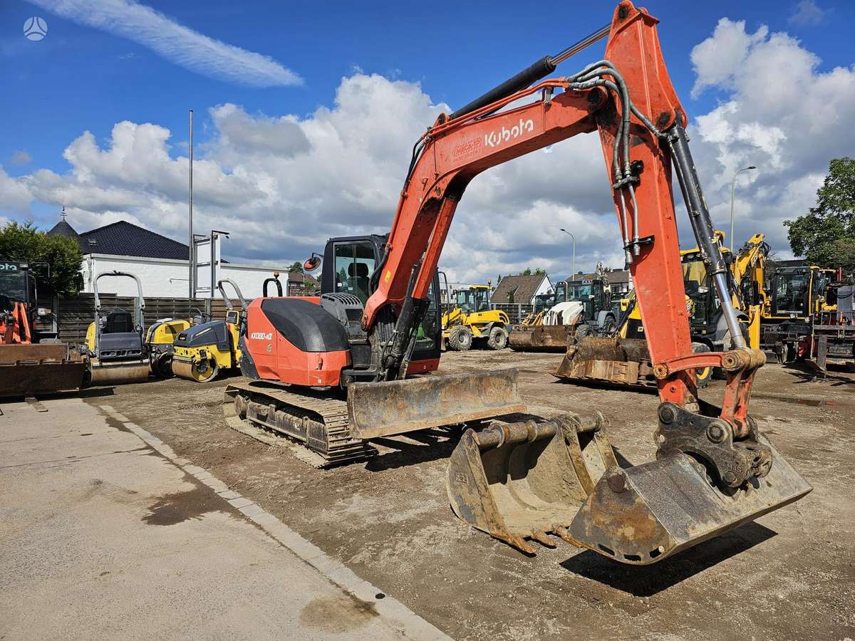 Kubota KX080-4a, ekskavatori