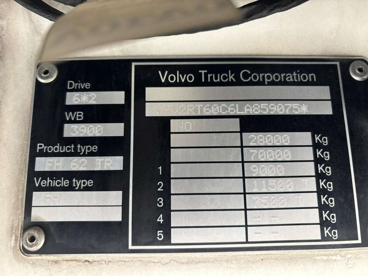 Volvo FH540, автоцистерны