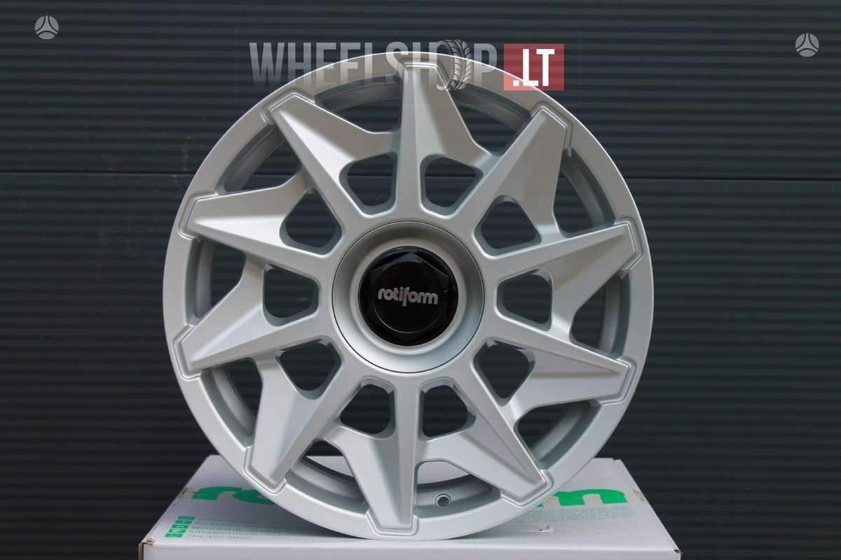Rotiform R124 CVT Silver PD, легкосплавные , R18
