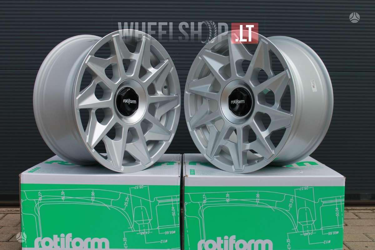 Rotiform R124 CVT Silver PD, легкосплавные , R18