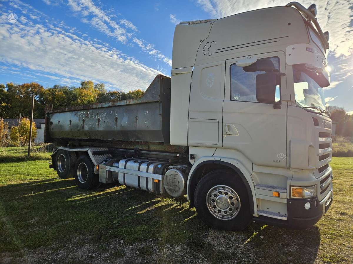 Scania R620, самосвалы с прицепoм
