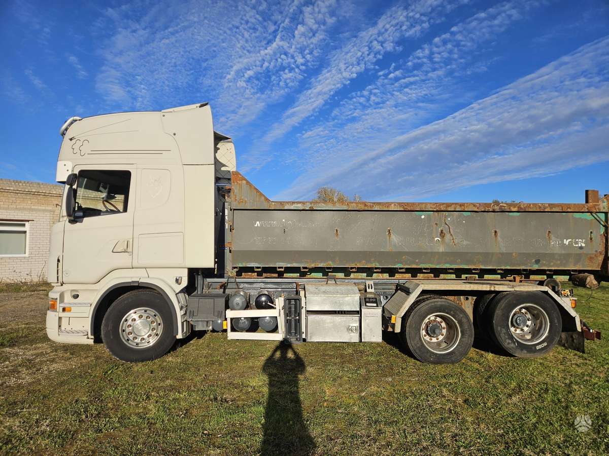 Scania R620, самосвалы с прицепoм