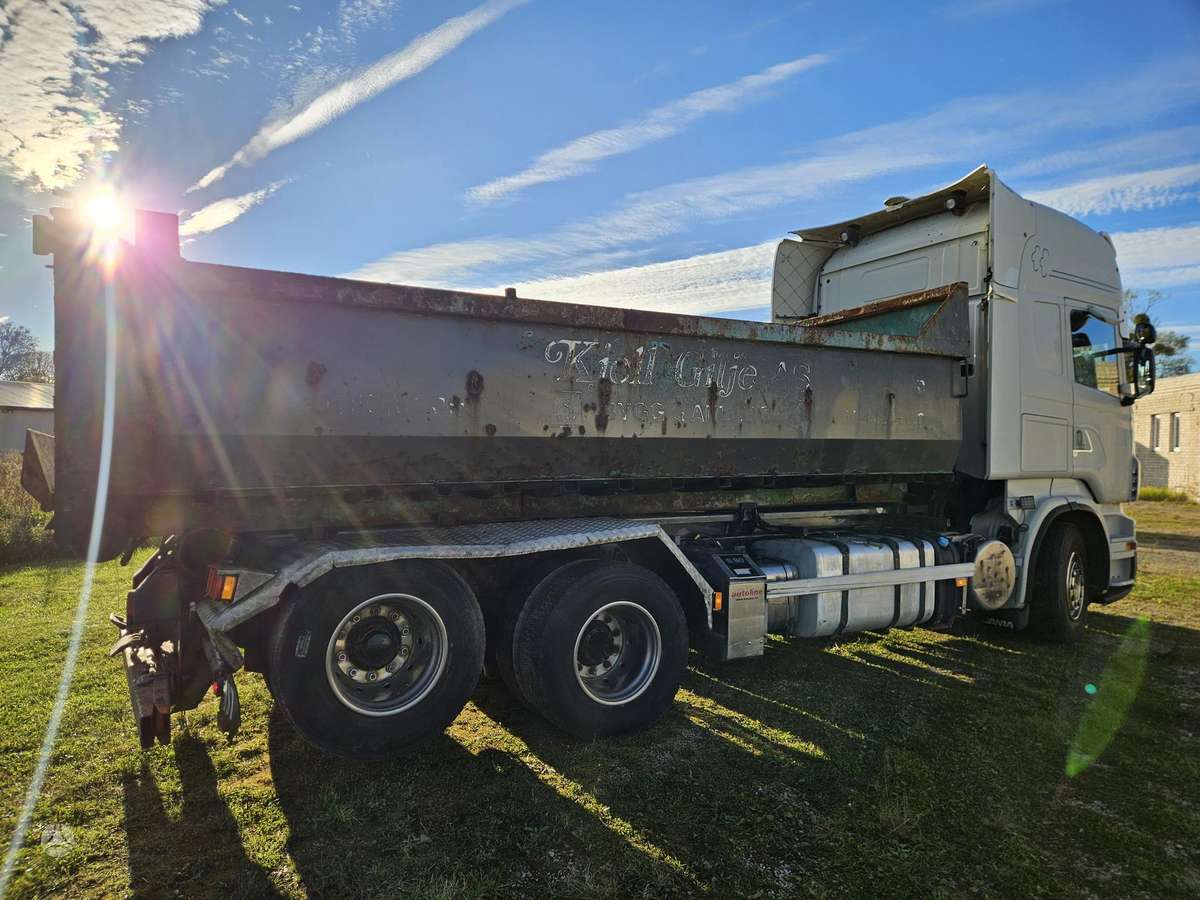 Scania R620, самосвалы с прицепoм