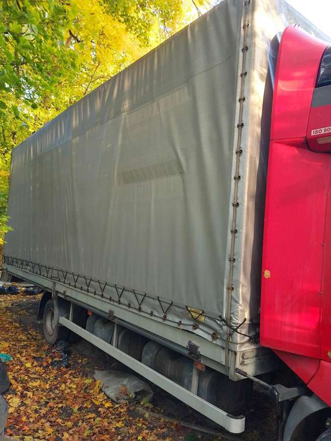 Renault Midlum, бортовые с тентом