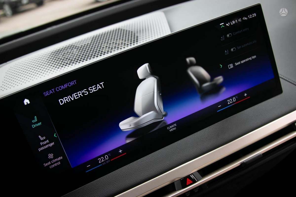 BMW iX, off-road / crossover