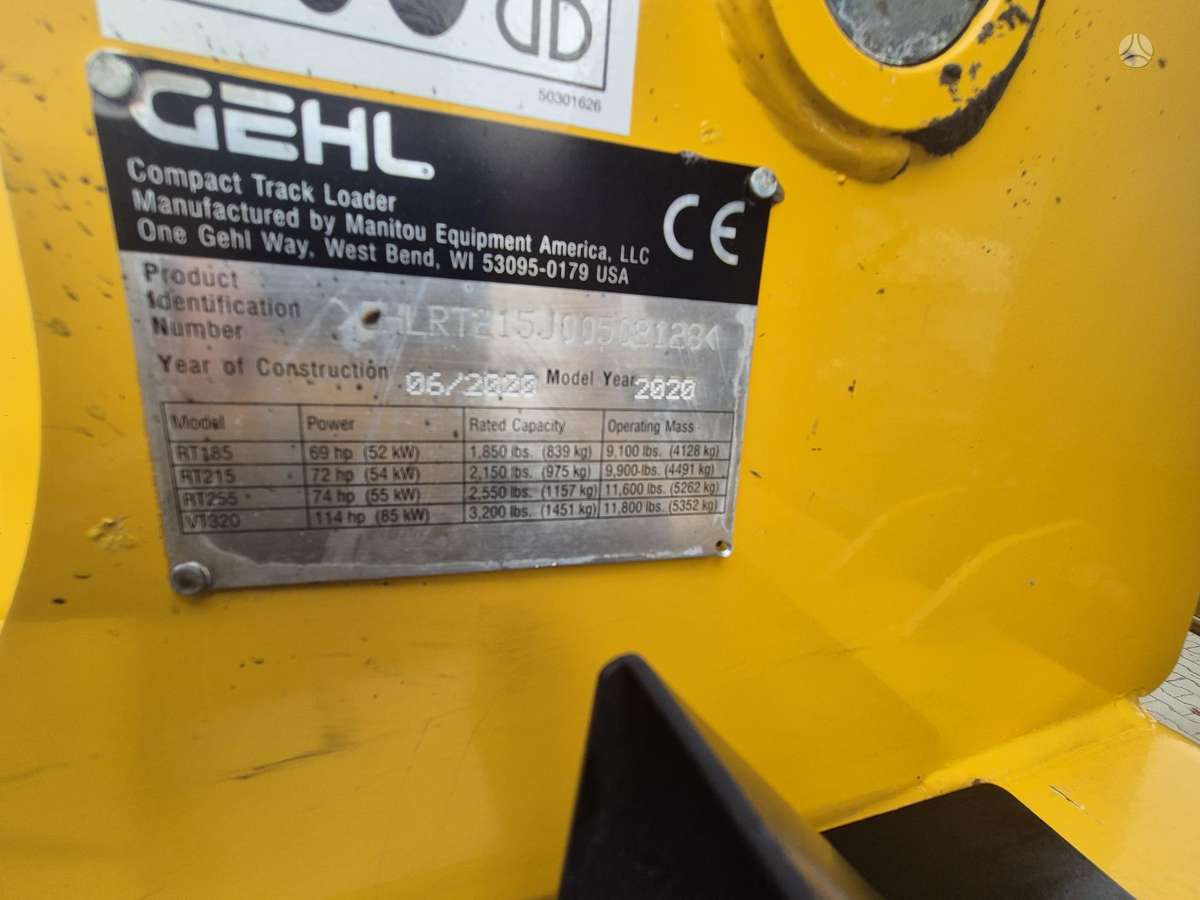 GEHL RT 215, мини-погрузчики
