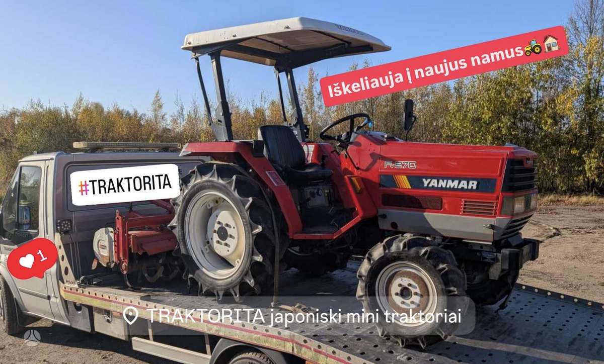 Kubota NAUJA SIUNTA+NUOLAIDOS, тракторы
