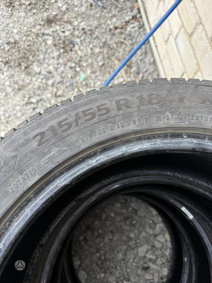 Continental, зимние 215/55 R18