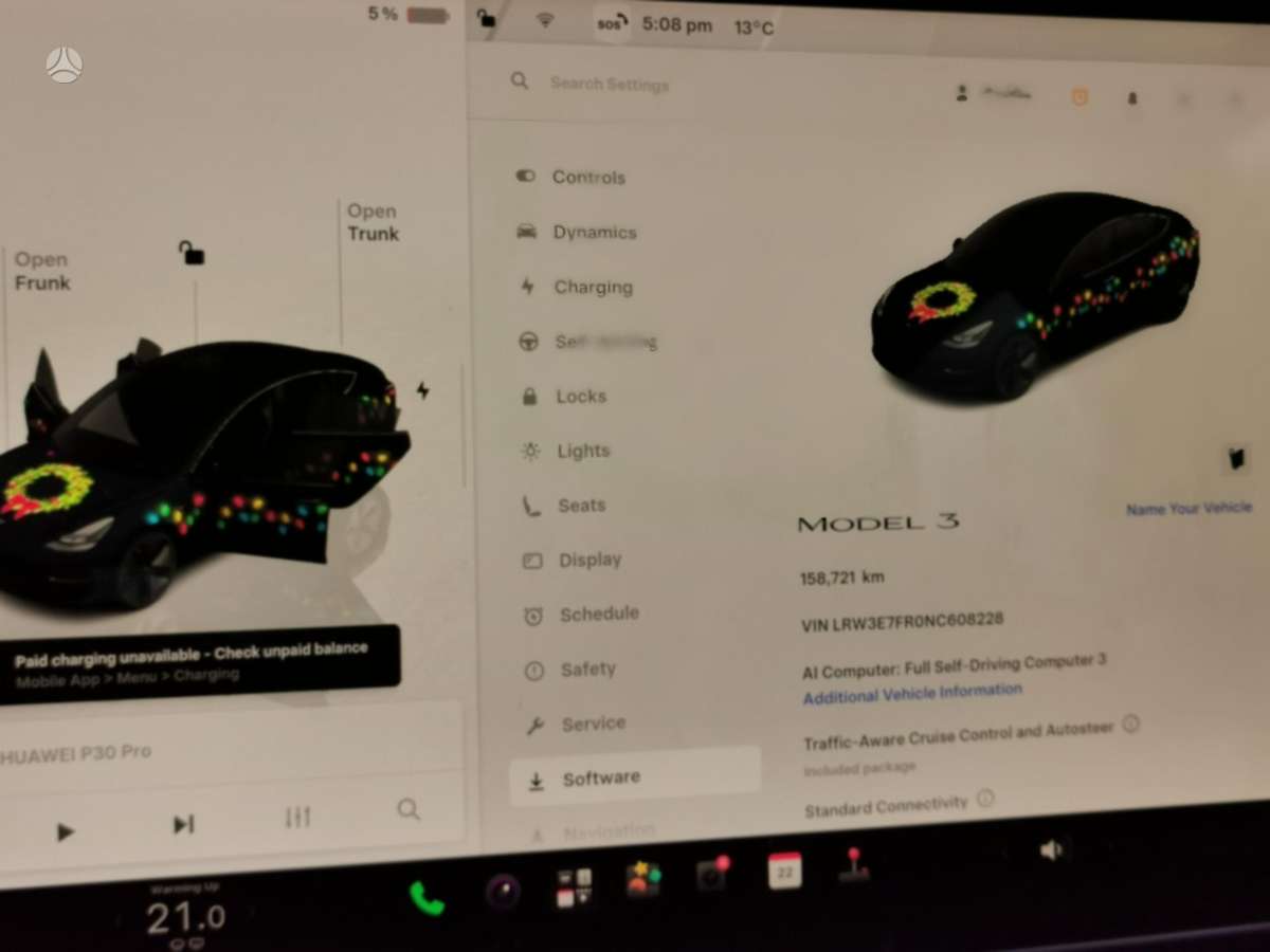 Tesla Model 3, 60 кВт·ч, Хэтчбек