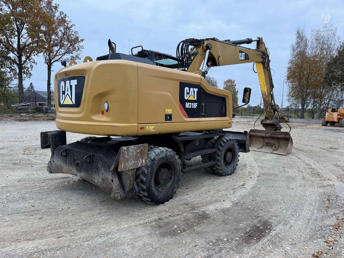 Caterpillar M318F, экскаваторы