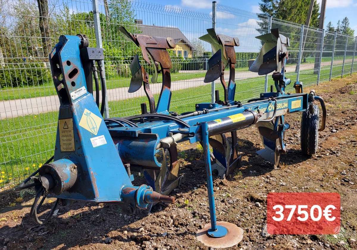 Kverneland . Overum . 3x3, плуги