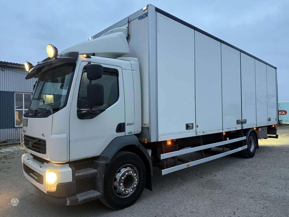 Volvo FL260 / Open side box /, isothermal trucks