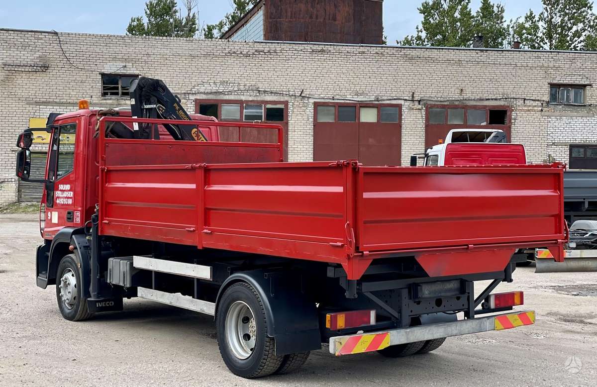 Iveco EUROCARGO, dumpers with crane
