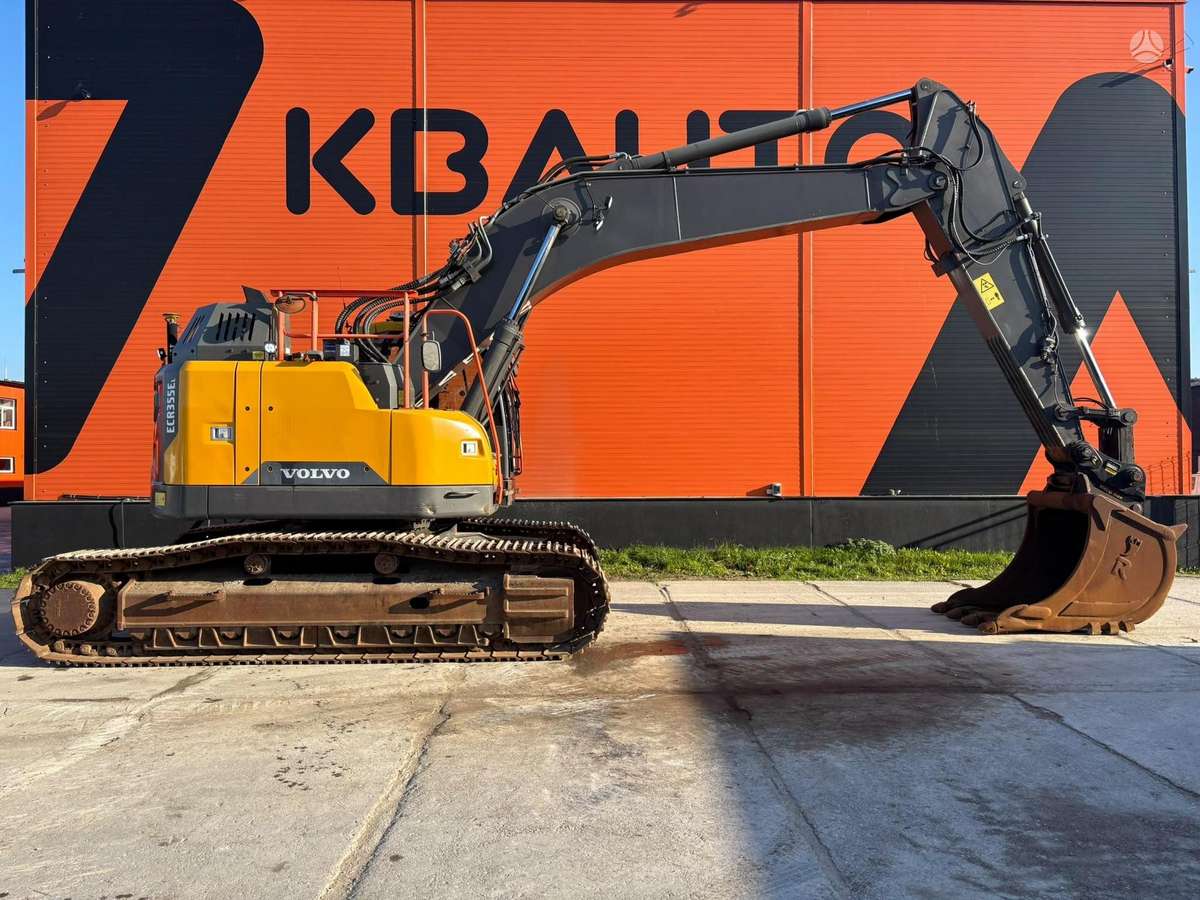 Volvo ECR 355 EL, экскаваторы