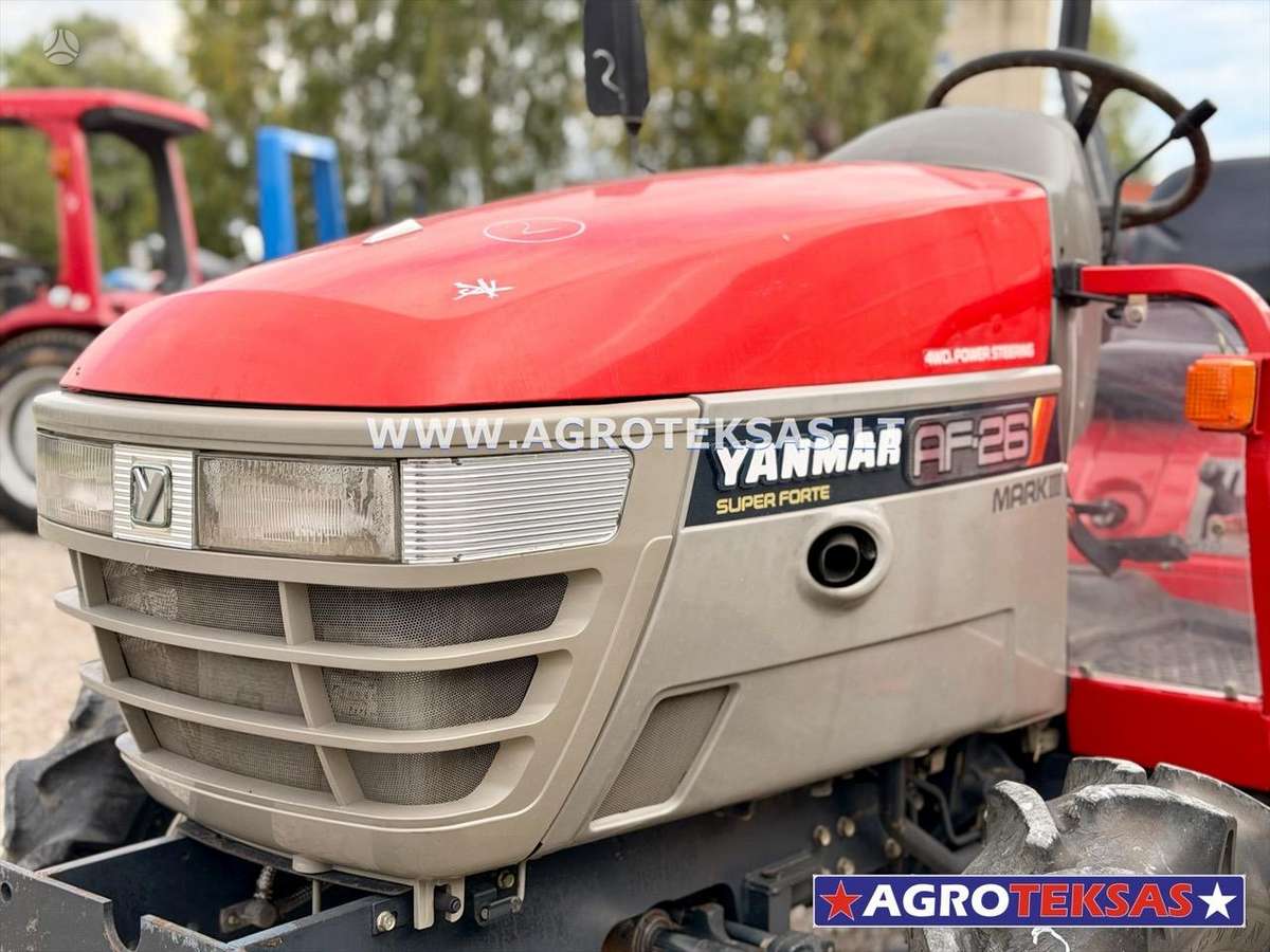 Yanmar AF-26, traktoriai