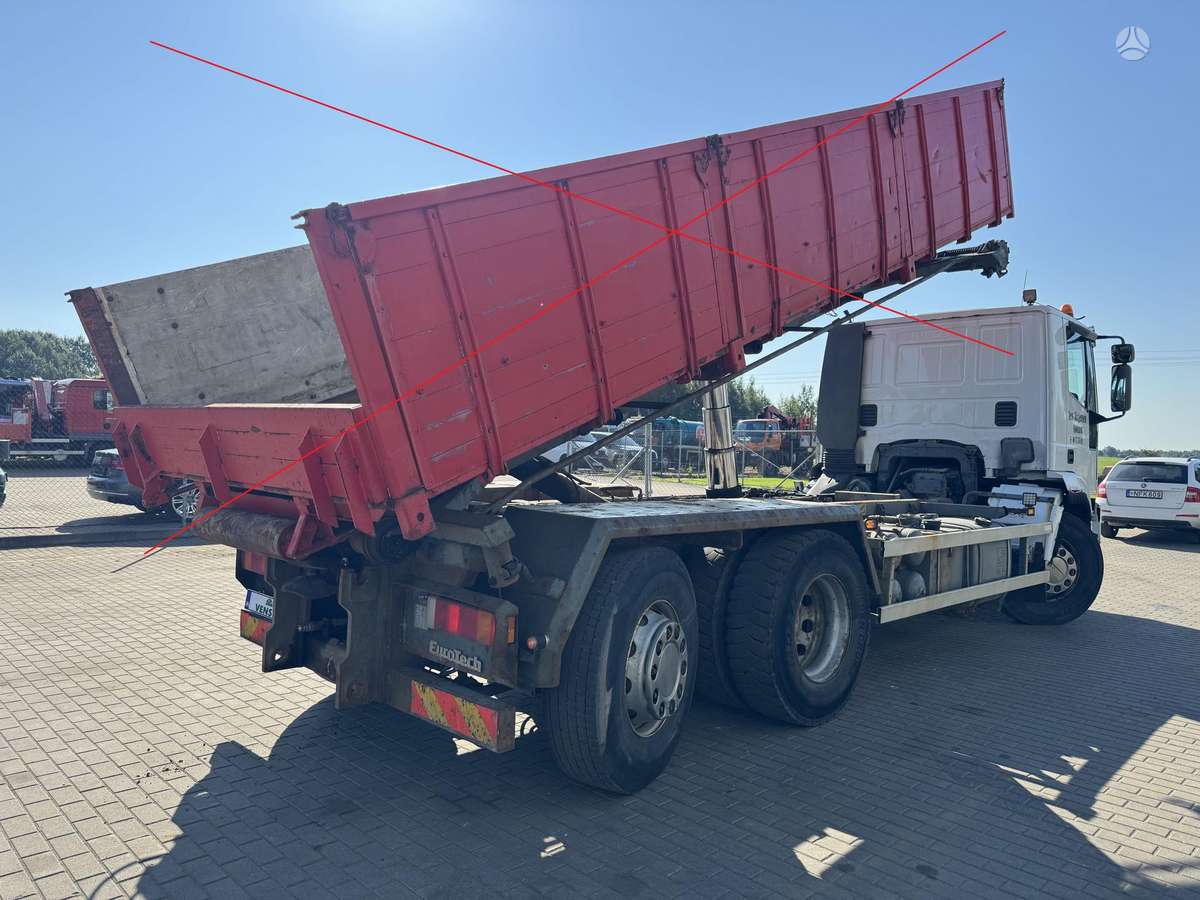 Iveco Eurotech 260E35 WITHOUT CONTAINER, самосвалы