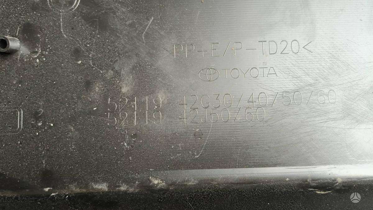 Toyota bZ4X kėbulo dalys