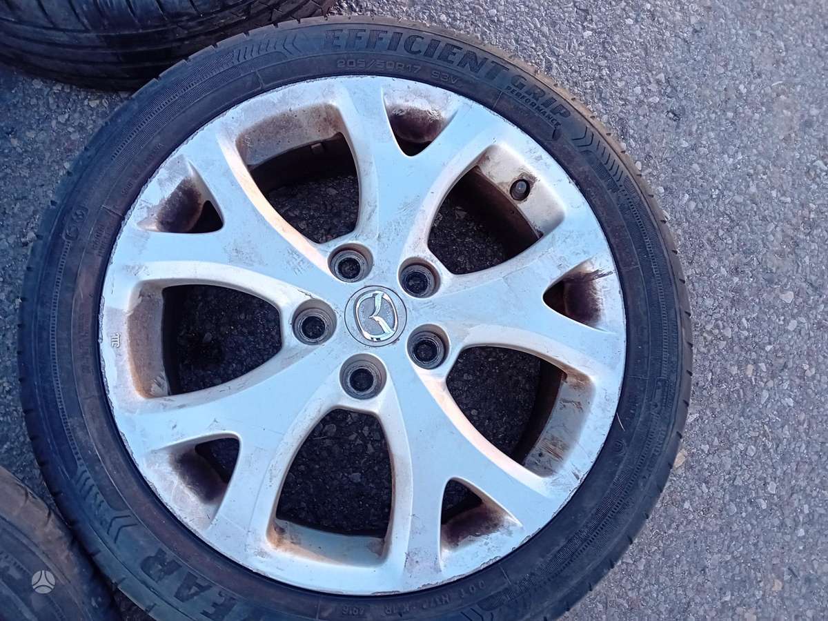 Mazda, легкосплавные , R17