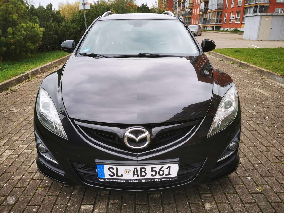 Mazda 6 2011 — rear view