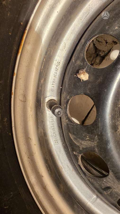 Volkswagen Ford ratlankis, стальные штампованные диски, R13