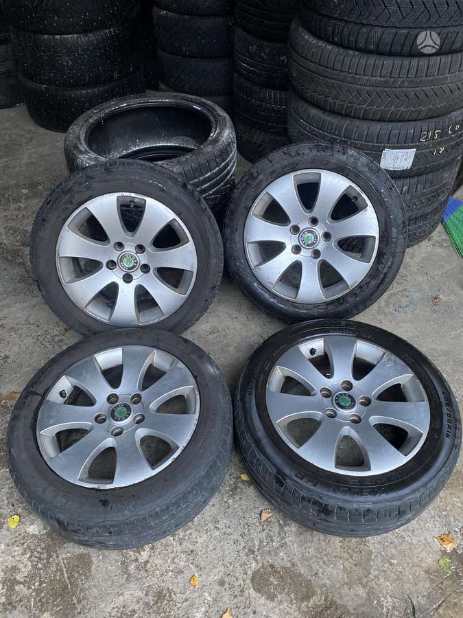 Skoda, light alloy, R16