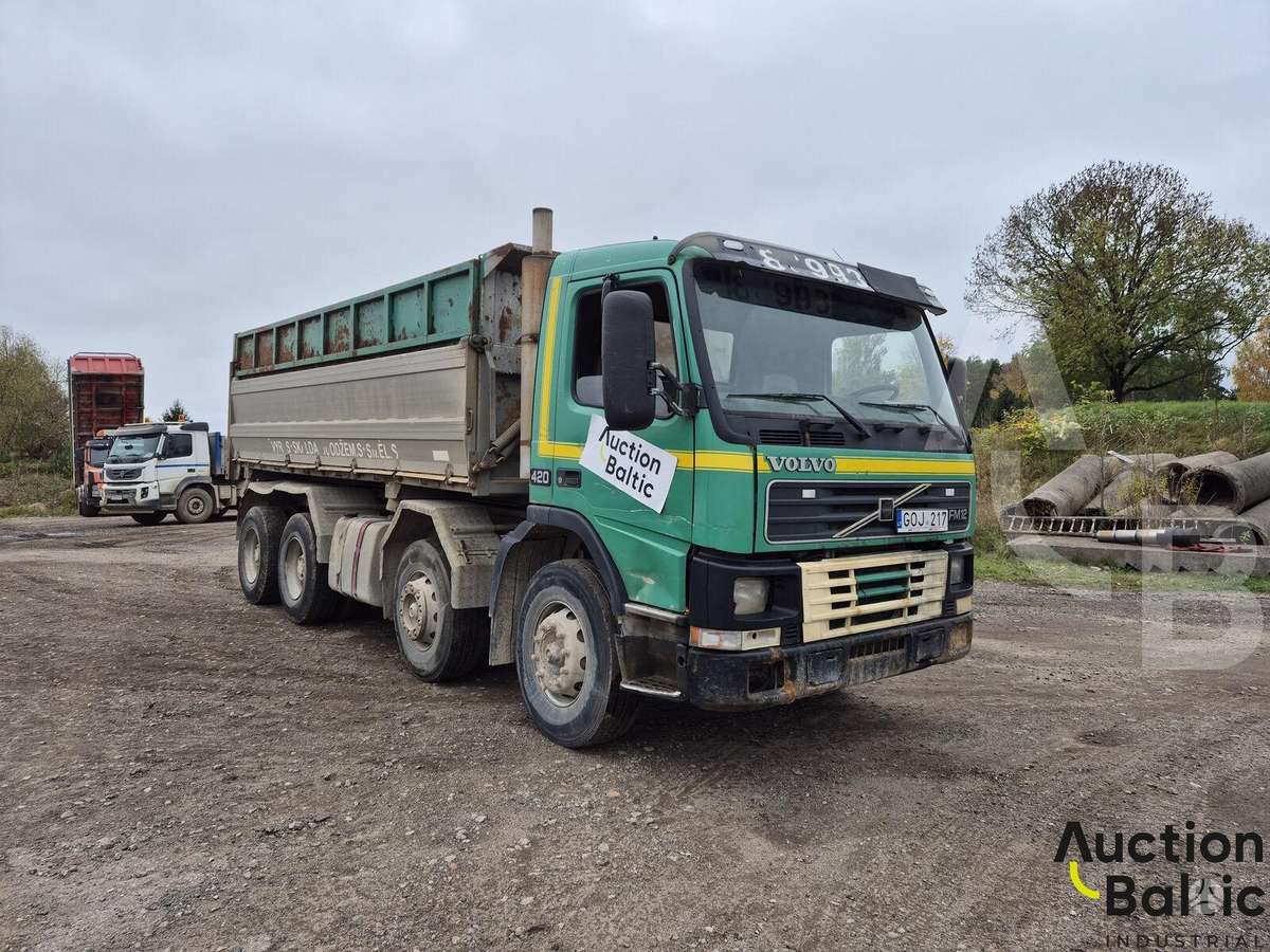 Volvo FM12, самосвалы