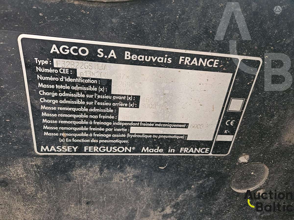 Massey Ferguson 6480, тракторы