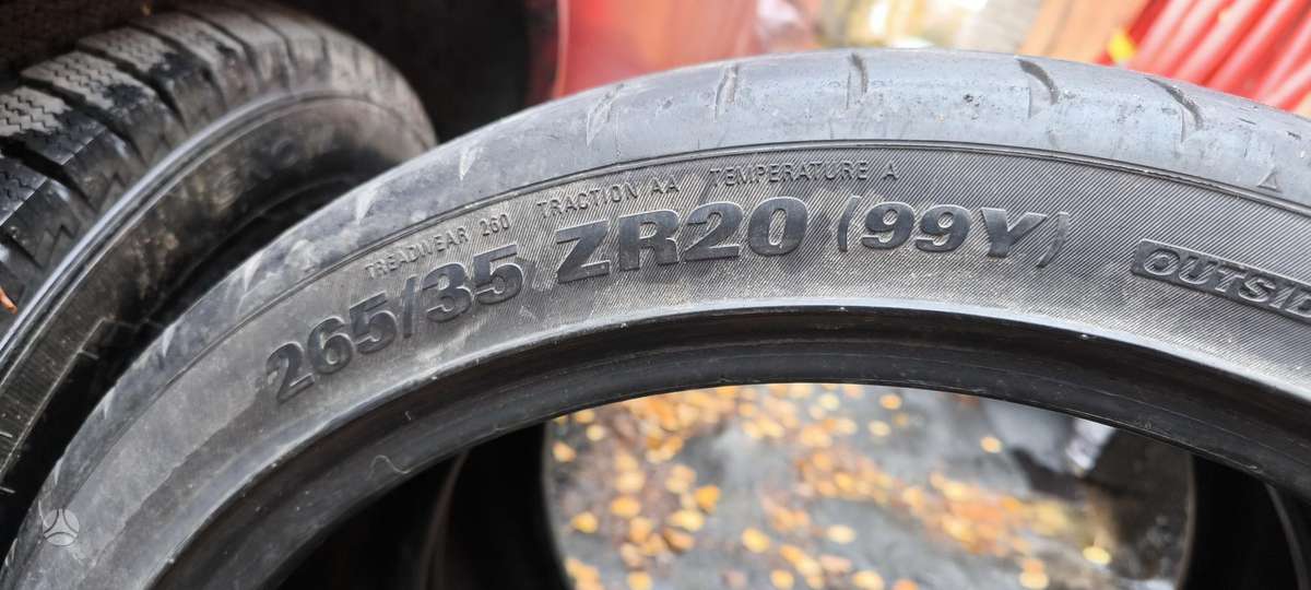 Kumho, летние 265/35 R20