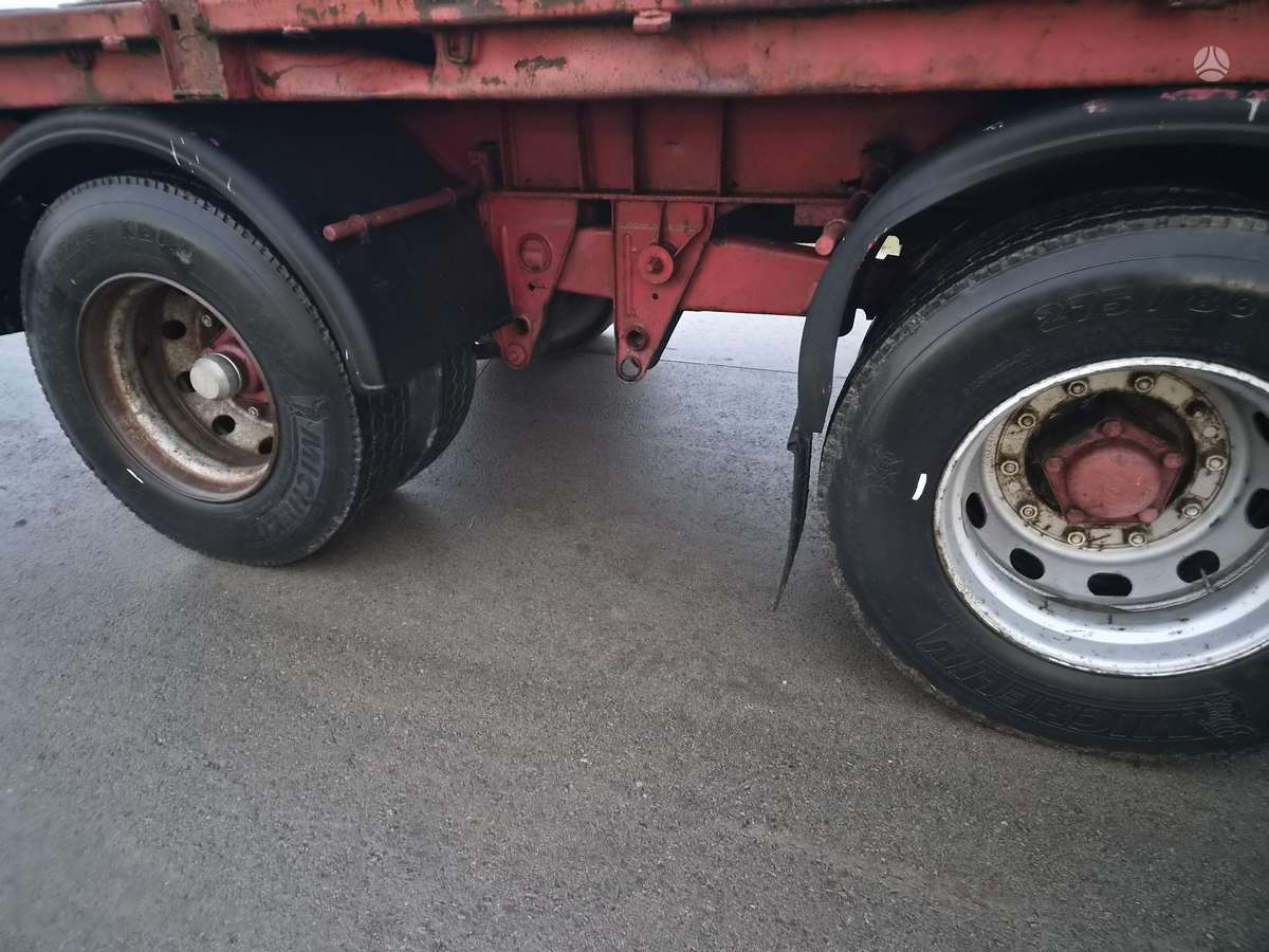 ABG Platforma 12m ilgio, lingine, trailers, semitrailers
