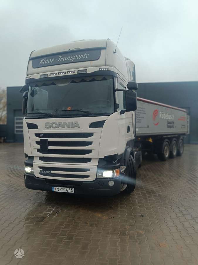 Scania R450, double sleeper