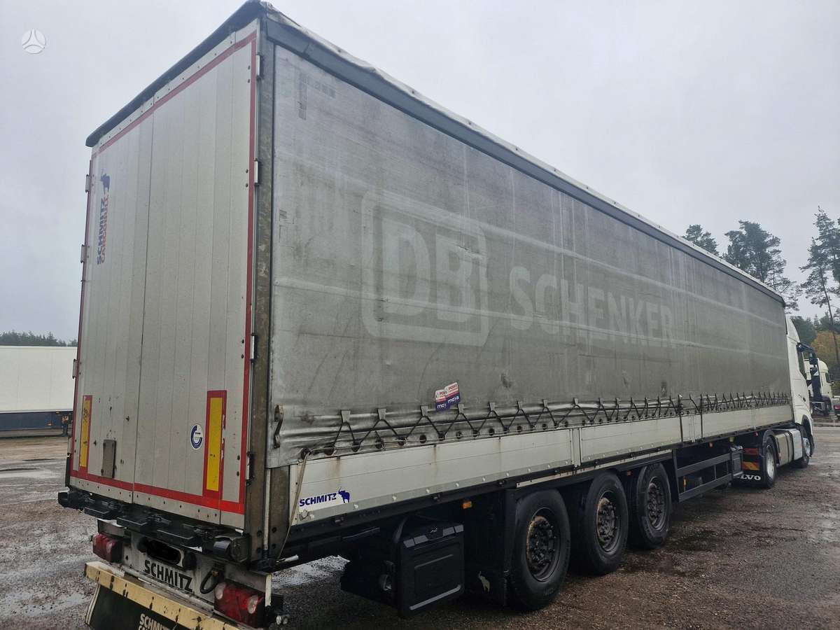 Schmitz Cargobull, бортовые с пологами