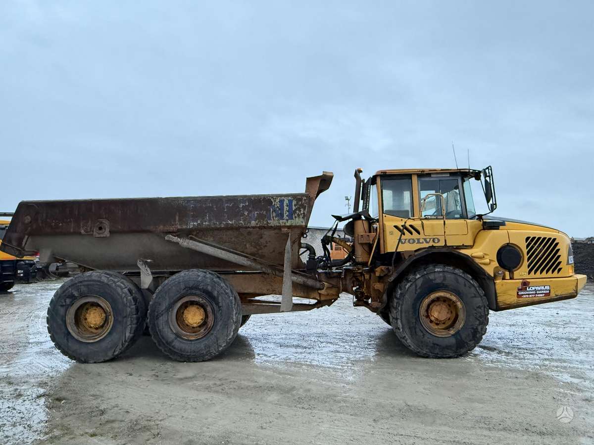 Volvo A25D, dumpers / tippers