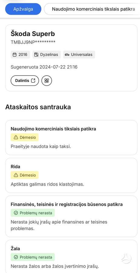 Skoda Superb, 2.0 l., Универсал