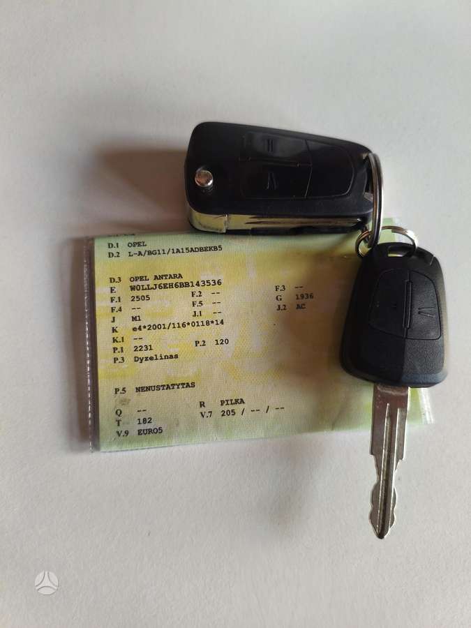 Opel Antara, 2.2 l., Внедорожник / Кроссовер