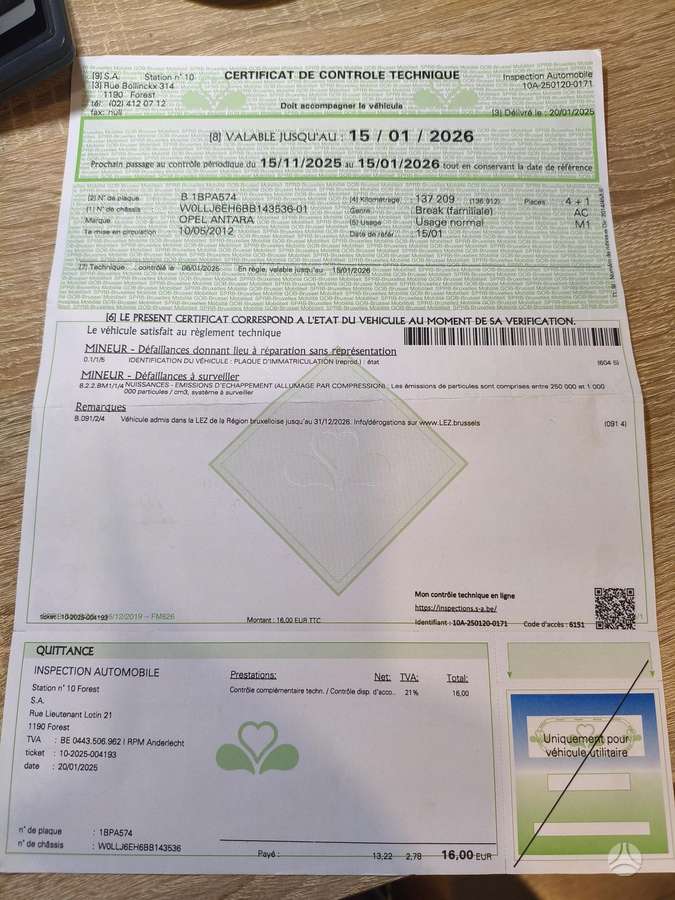 Opel Antara, 2.2 l., Внедорожник / Кроссовер