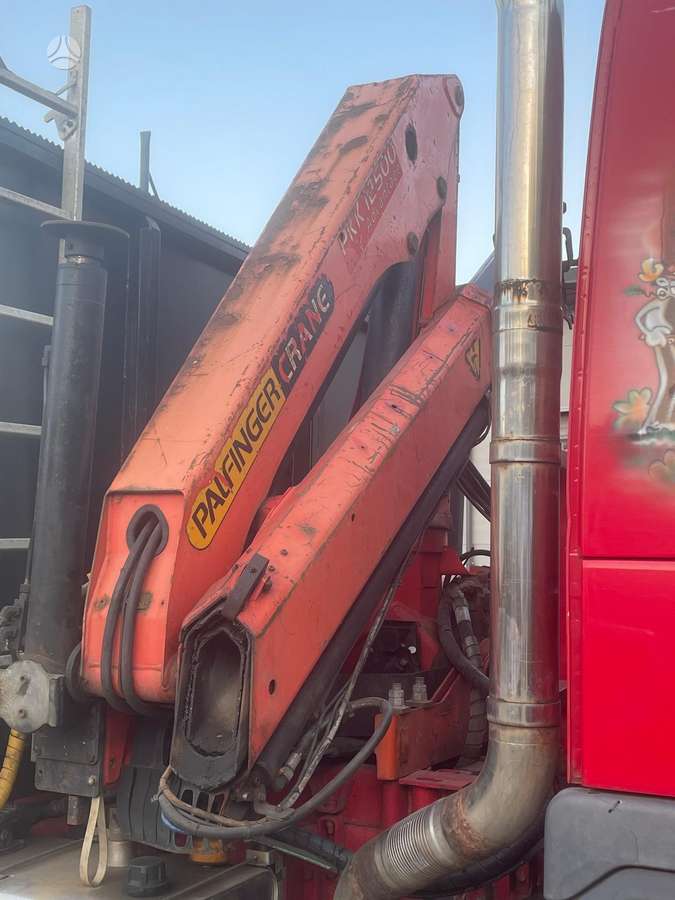 Volvo FM, самосвалы с краном