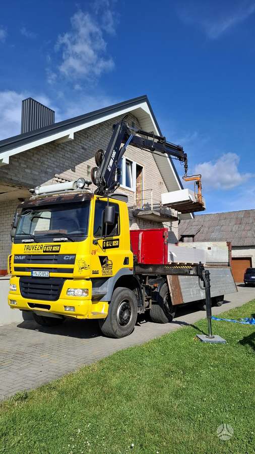 DAF CF480, самосвалы с краном