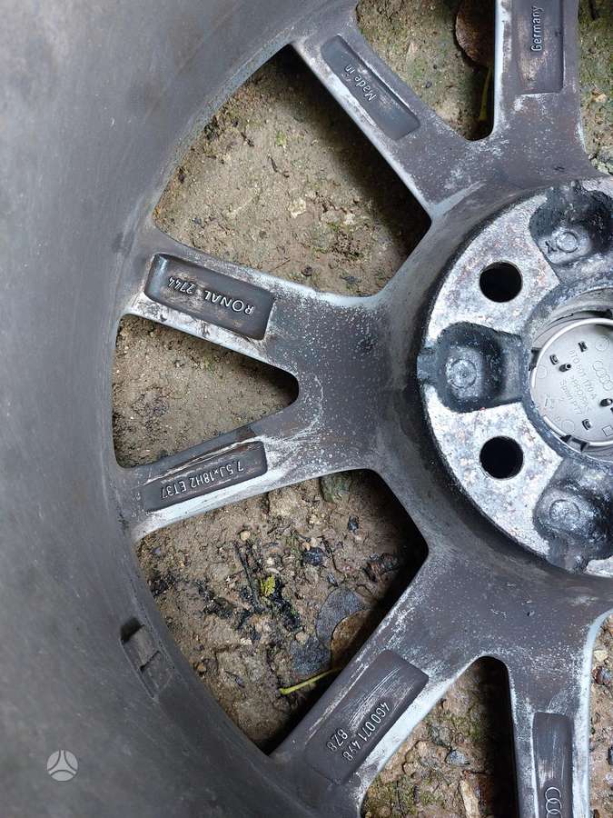 Audi, light alloy, R18