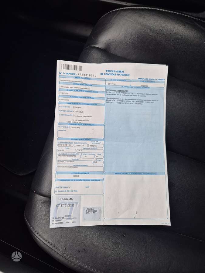 Mazda CX-7, 2.2 l., Минивэн