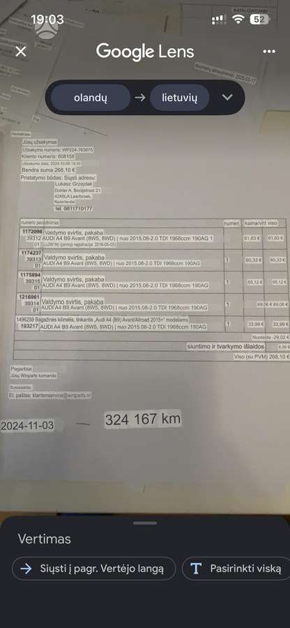 Audi A4, 2.0 l., wagon