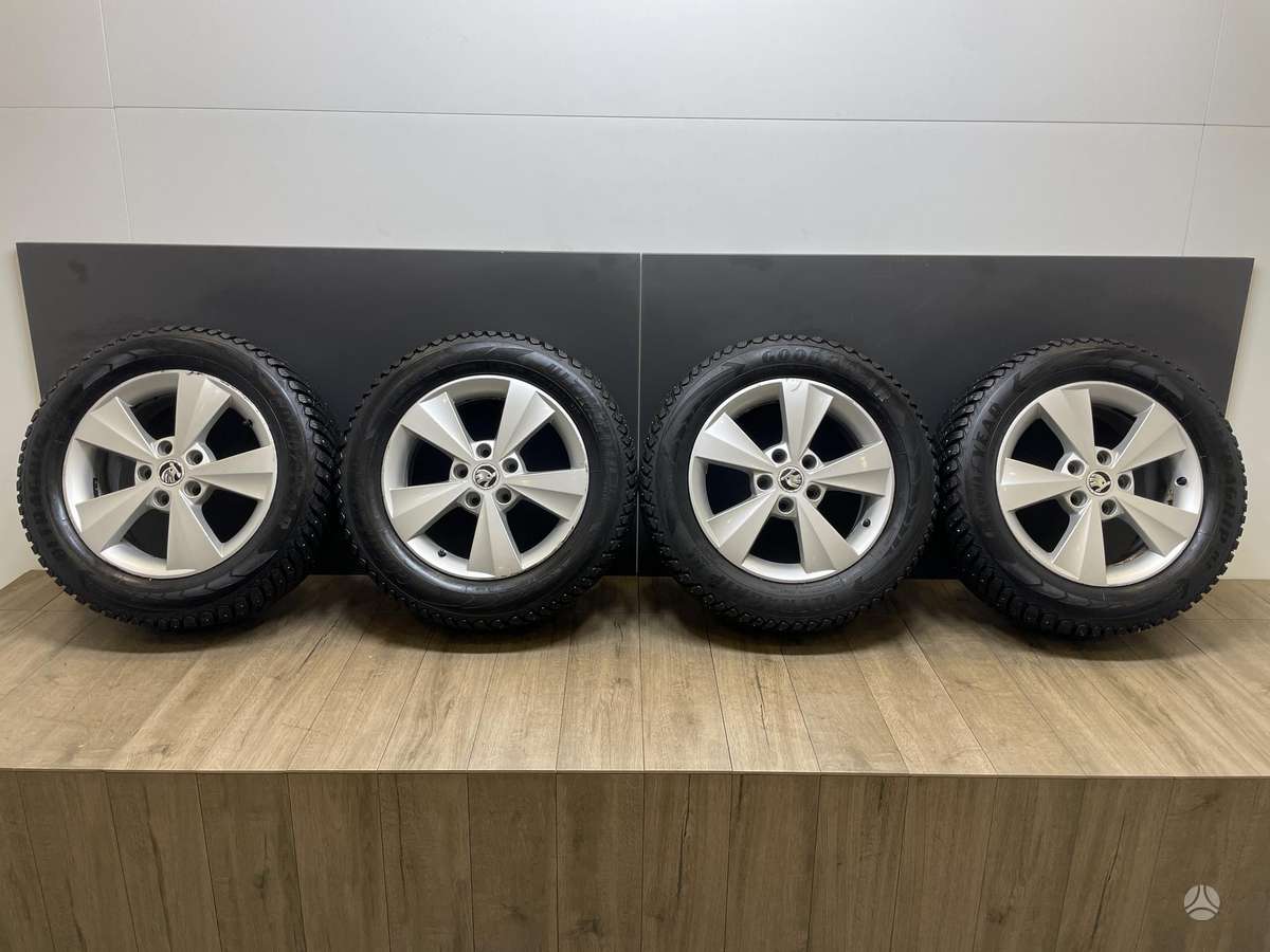 Skoda, легкосплавные , R16
