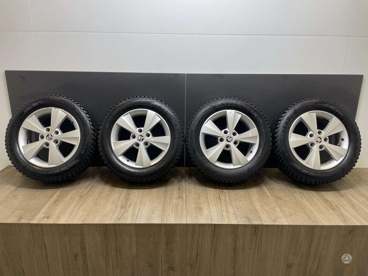 Skoda, легкосплавные , R16