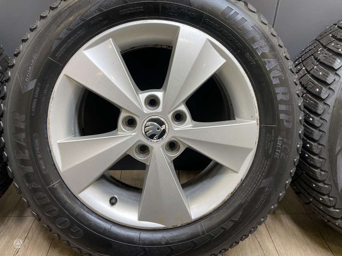 Skoda, легкосплавные , R16
