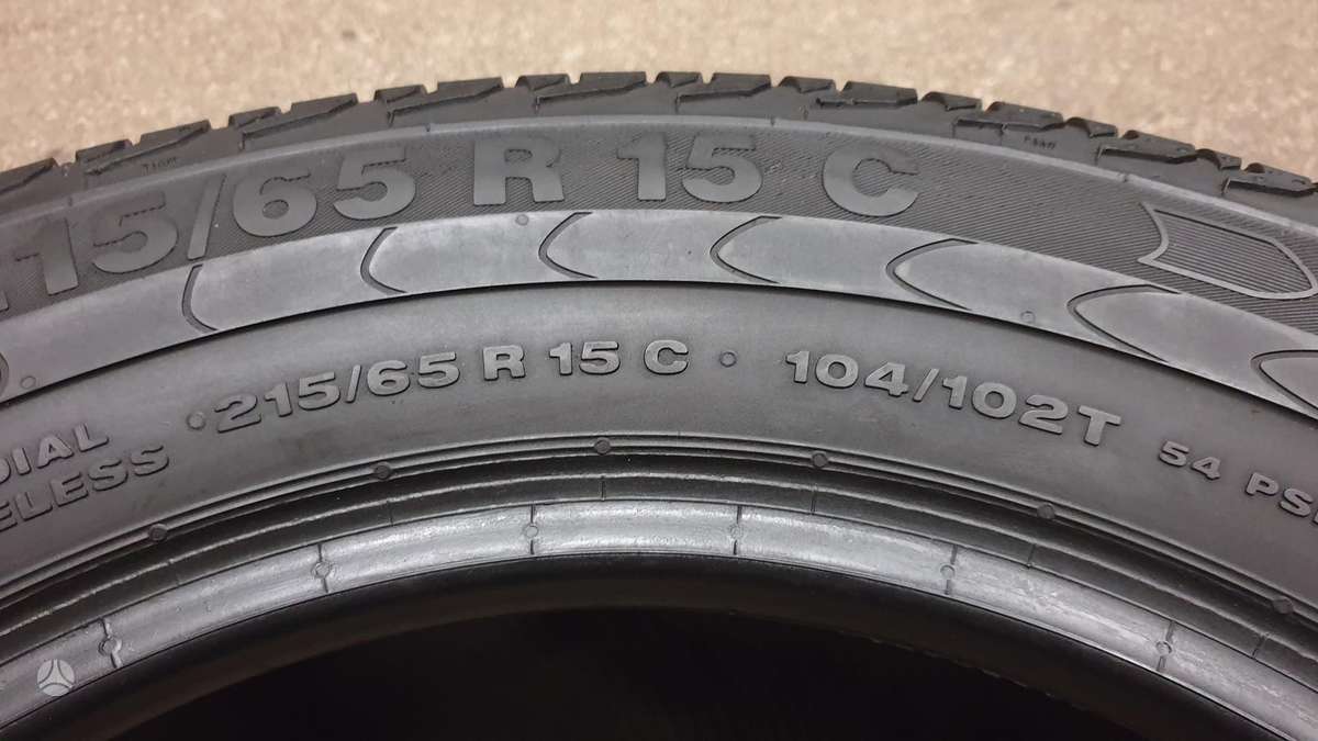 Continental Vanco 2, летние 215/65 R15