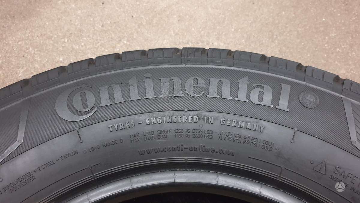 Continental Vanco Camper, летние 225/75 R16