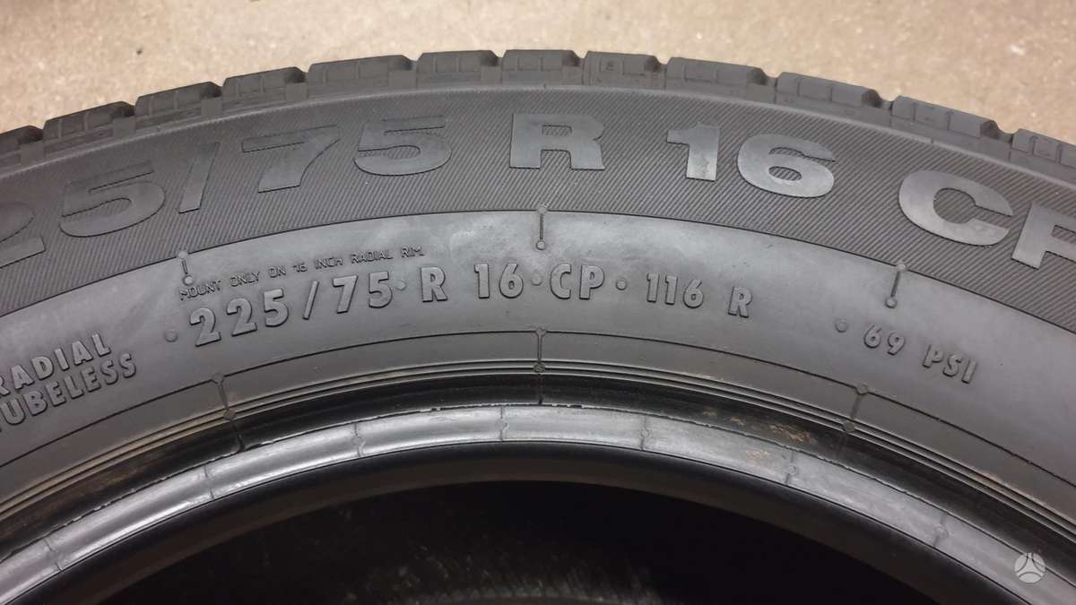 Continental Vanco Camper, летние 225/75 R16