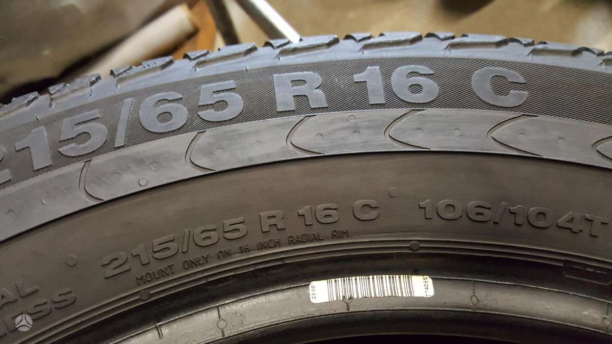 Continental Vanco2, летние 215/65 R16