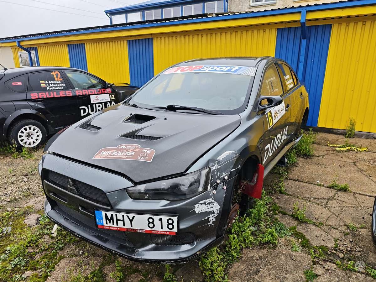 Mitsubishi Lancer Evolution rezerves daļās